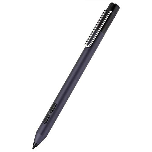 Stylus-Stifte für Touchscreens, Tablet-Smart-Stylus-Stifte Hochpräziser und empfindlicher Punkt Anti-Ais-Touch-Smart-Digitalstift für Microsoft Surface, für HP für Asus, für Acer usw.(Schwarz) von Topiky