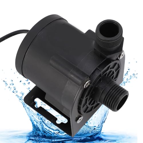 Topiky Tauchpumpe, Heben Sie 24 L/min Durchflussrate Wasserzirkulationspumpe mit G1/2 -Gewinde für Wassersystem und Wasserzisterne an von Topiky