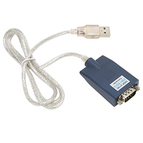 Topiky USB 2.0-zu-RS232-Adapter, Plug-and-Play, USB-zu-RS232-Konverter, für Laptop-Kamerahandy mit USB2.0, Erfüllt den RS232-Standard, Geeignet für Win 98, 98se, ME, 2000, XP, Vista, 7 von Topiky