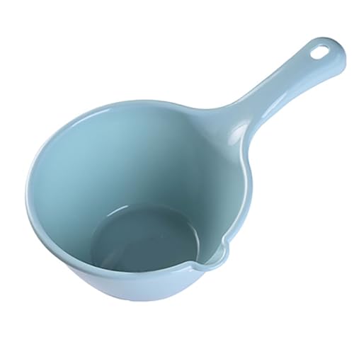 Wasserkelle aus Kunststoff, Wasserkelle mit Langem Griff, Badezimmer Haarwaschschaufel, Badekelle, Schöpflöffel, Küchen Wasserkelle, Badekelle, Schöpfkelle, Wasserbadschaufel von Topiky