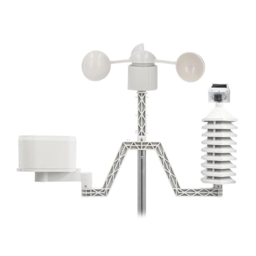 Wettermesser Kit, Windfahnenbecher Anemometer, Anemometerbecher Geschwindigkeitsmesssensorbecher RJ11 Anschluss 3 Becher Windrichtungsmesser für Wettermesser Wettermesser Kit, Windfahnenbecher Anemometer, Anemometerbecher Geschwindigkeitsmesssensorbecher RJ11 Anschluss 3 Becher Windrichtungsmesser für Wettermesser von Topiky