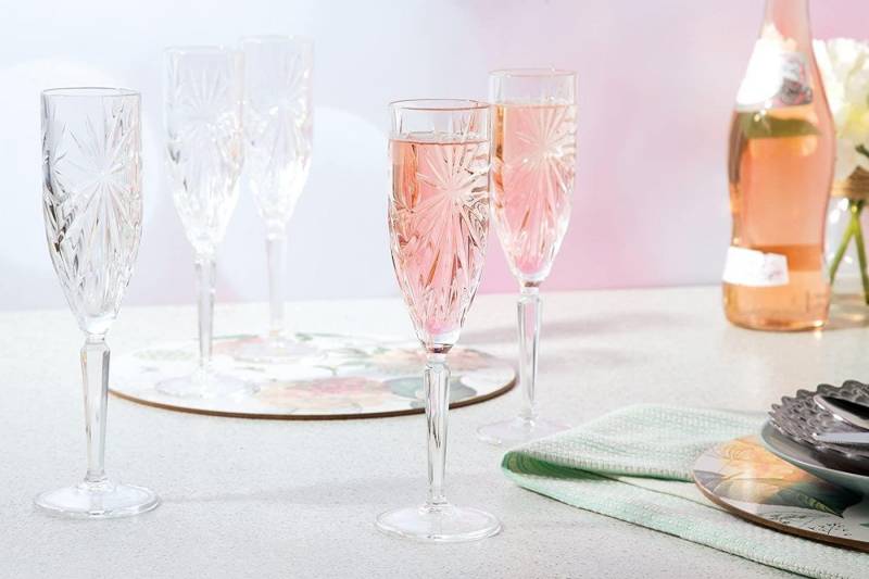 Topkapi elite Sektglas Topkapi elite Champagnergläser Oasis 6 Stück, Kristallglas Topkapi elite Sektglas Topkapi elite Champagnergläser Oasis 6 Stück, Kristallglas von Topkapi elite