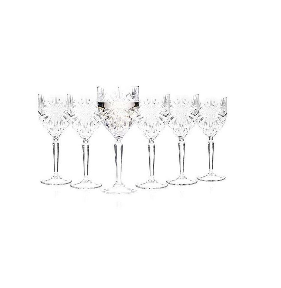 Topkapi elite Weinglas Topkapi elite Weißweinkelch Oasis 6 Stück, Kristallglas von Topkapi elite