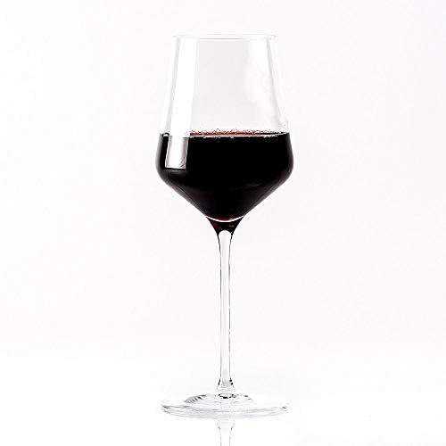 Topkapi 250.477 - Rotweinglas „Josephine“, bleifreies Kristallglas, Volumen 48 cl, Made in Germany, 6 Stück von Topkapi