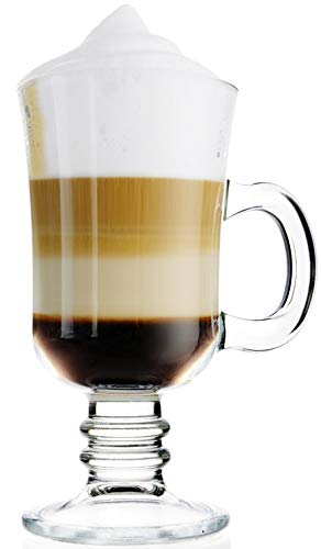 Topkapi 250.868 McKahan - Irish Coffee, Punsch, Glühwein, Heiße Schokolade Becher mit Henkel, Modell 44868, 235 ml, 6 Stück von Topkapi