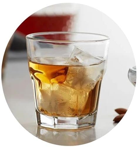 Topkapi 250.953 Miami Whisky I Profi-Glas I 6 Stück I ~280 ml I Spülmaschinenfest I Americano, Negroni, Mai Tai, Mojito I Gehärtetes Glas von Topkapi