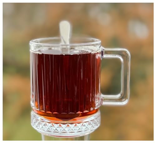 Topkapi - 4-tlg Türkisches Tee-Set Shirin-Sultan für 2 Personen │ 2 Glas-Becher und 2 Löffel │ Sen & Ben Serie │ Glas mit Kristall-Design │ Wundervoll für Tee, Cappuccino, Kaffee │ Spülmaschinenfest Topkapi - 4-tlg Türkisches Tee-Set Shirin-Sultan für 2 Personen │ 2 Glas-Becher und 2 Löffel │ Sen & Ben Serie │ Glas mit Kristall-Design │ Wundervoll für Tee, Cappuccino, Kaffee │ Spülmaschinenfest von Topkapi
