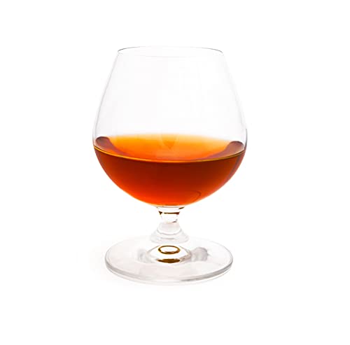 Topkapi 44525 Cognacschwenker Petite 250ml, 6er Set Cognac Gläser, spülmaschinenfest, elegant und robust von Topkapi