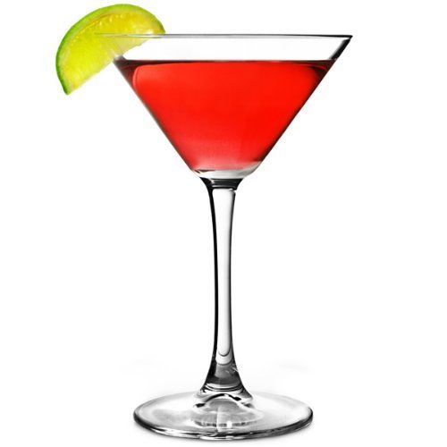 Topkapi 44698 Martini Cocktailgläser 230 ml Longdrinkgläser Bargläser Partygläser für Lounge, Bar, Garten, Party, 6 Stück von Topkapi