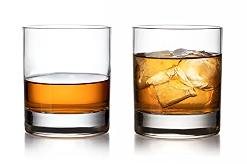 Topkapi Whisky Glas “Batosai” für Whisky D.O.F., Whisky on the Rocks, Drinks, Bar & Lounge Serie, H ~9,5 cm, V ~395 ml, 2 Stück von Topkapi