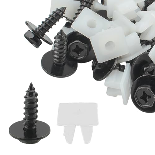 Topkidame 20 Sets Kotflügelauskleidung Stoßstangenabdeckung Radhaus Liner Schraube Bolzen Nylon Mutter Tülle Kit kompatibel mit Toyota Lexus 90159-60477 9015960477 90189-06193 9018906193 Topkidame 20 Sets Kotflügelauskleidung Stoßstangenabdeckung Radhaus Liner Schraube Bolzen Nylon Mutter Tülle Kit kompatibel mit Toyota Lexus 90159-60477 9015960477 90189-06193 9018906193 von Topkidame
