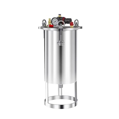 Toplionace 1-Liter-Druckfass Aus Edelstahl mit Flachem Boden, Gewölbtem Boden, Konischem Boden, Bottom-Out, Pneumatischer Automatischer Abgabe (Flacher Boden) von Toplionace