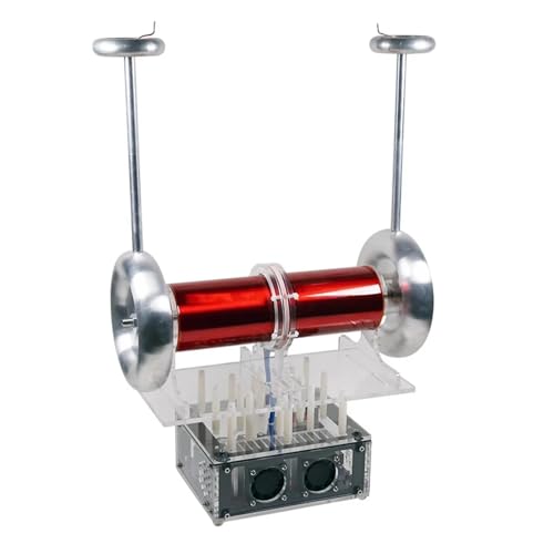 Toplionace DIY Musikalische Tesla Spule, SSTC Version Fertiger Hochfrequenzgenerator Magnetisches Sturm Spulen Blitzmodell mit Treiberplatine Toplionace DIY Musikalische Tesla Spule, SSTC Version Fertiger Hochfrequenzgenerator Magnetisches Sturm Spulen Blitzmodell mit Treiberplatine von Toplionace