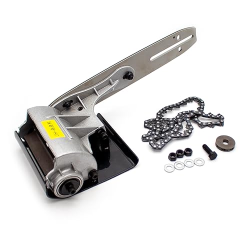 Toplionace DIY Universal Elektrische Benzin Kettensäge, Holzoberfläche Baumrinde Schäler Maschine Rinde Messer Pflanze Polnischen Schäler Legierung Schneidkopf von Toplionace