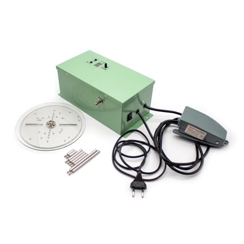 Toplionace Kleine Handgemachte Elektrische Wickelmaschine Band Schnürsenkelwickler mit Fußschalter 1-500 U/min Geschwindigkeit Einstellbar Drahtdurchmesser 1-10mm Toplionace Kleine Handgemachte Elektrische Wickelmaschine Band Schnürsenkelwickler mit Fußschalter 1-500 U/min Geschwindigkeit Einstellbar Drahtdurchmesser 1-10mm von Toplionace