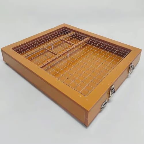 Toplionace Professionelle Lötabschöpfschale - Maschenweite Stahl 300x250mm - für Pcb-Nacharbeit, Dip-Löten, Sammlung Von Bauteilleitungen von Toplionace