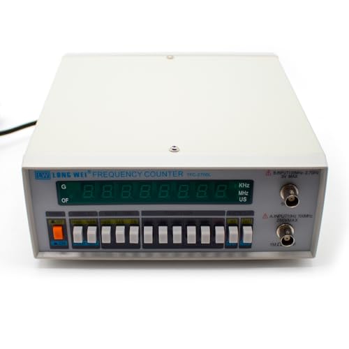 Toplionace TFC2700L Digitalanzeige Frequenzmesser, Hochpräziser Frequenztester Hochauflösender Frequenzzähler 10HZ-2.7GHZ von Toplionace