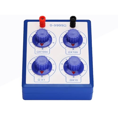 Toplionace Tragbare Widerstandsbox Der Klasse i 0–9999 ω – Physiklaborausrüstung für Elektrische Experimente von Toplionace
