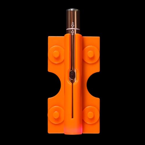Toplionace Wiederaufladbares Lehrmittel mit Rotem Laserpointer - Magnetische Adsorption, Schiebeschalter, für Demonstrationen Zur Lichtreflexion/-Brechung von Toplionace