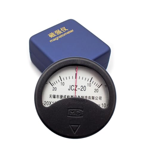 Toplionace Zeigertyp Magnetfeldstärke Messgerät Remanenz Intensität Gaussmeter Gaussmeter Teslameter Magnetometer (JCZ-20) von Toplionace