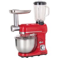 PKM-1800.1BG Rot Multifunktion Mixer 1800W Fleischwolf Knetmaschine von Topmatic