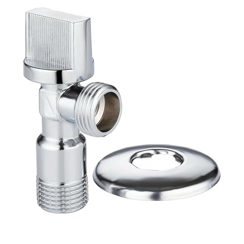 Eckventil 3/4" für Waschmaschine und Spüle - 90° Messing Untertischarmatur für Bad, Küche, Bar, Hausinstallation - Absperrventil robust und kompakt 681439 von topolenashop