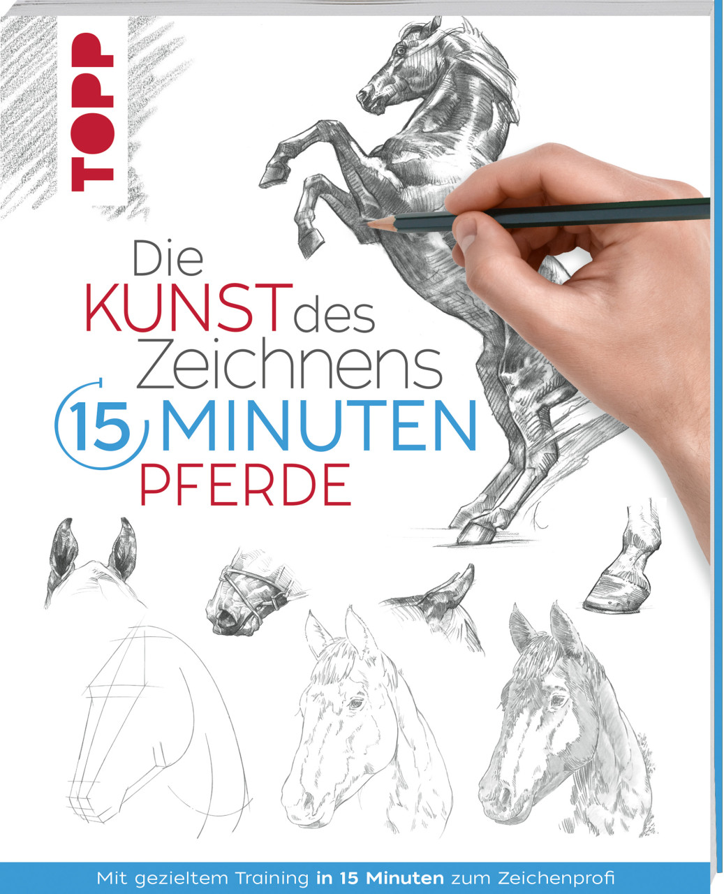 Die Kunst des Zeichnens 15 Minuten - Pferde Die Kunst des Zeichnens 15 Minuten - Pferde von Topp