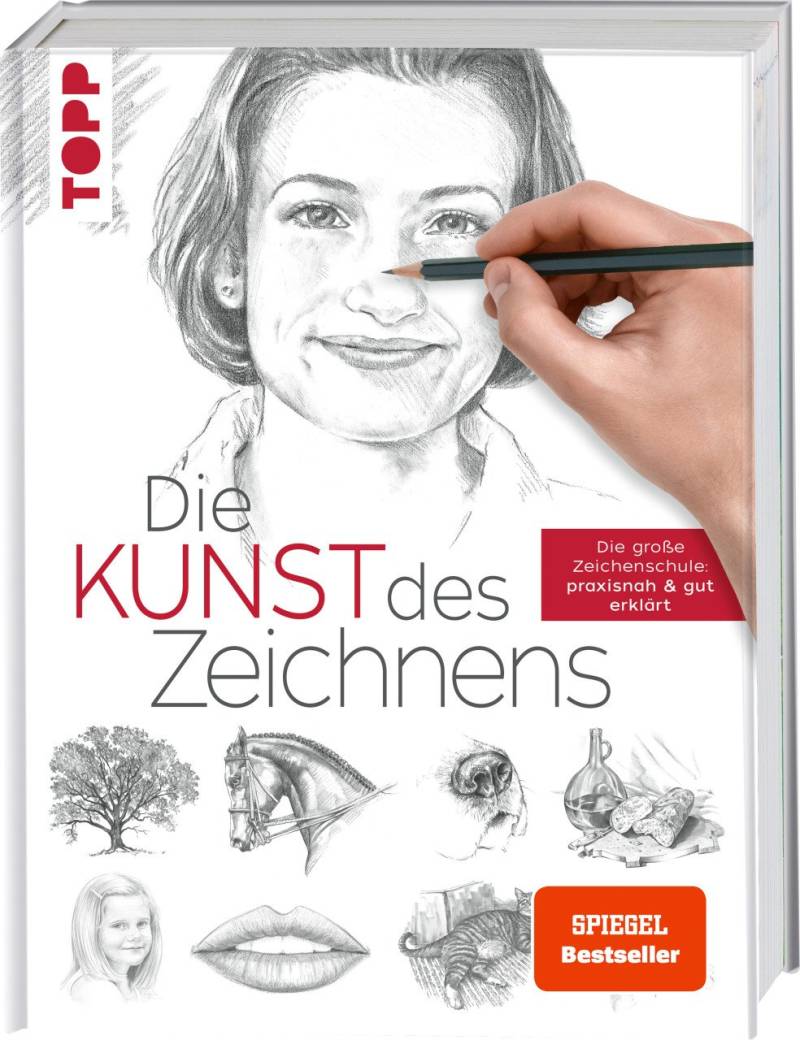 Die Kunst des Zeichnens -Die große Zeichenschule: praxisorientiert von Topp