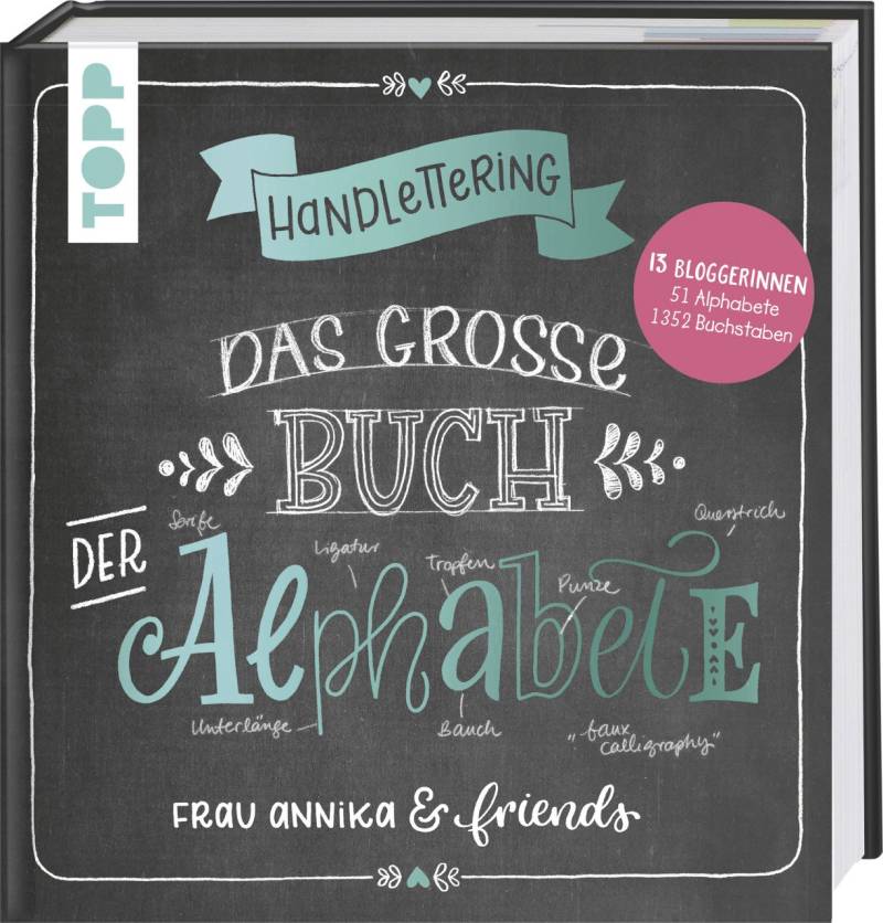 Handlettering -Das große Buch der Alphabete von Topp