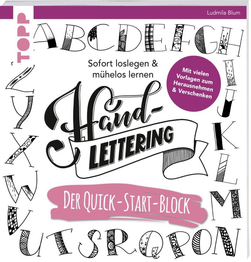 Handlettering. Der Quick-Start-Block von Topp