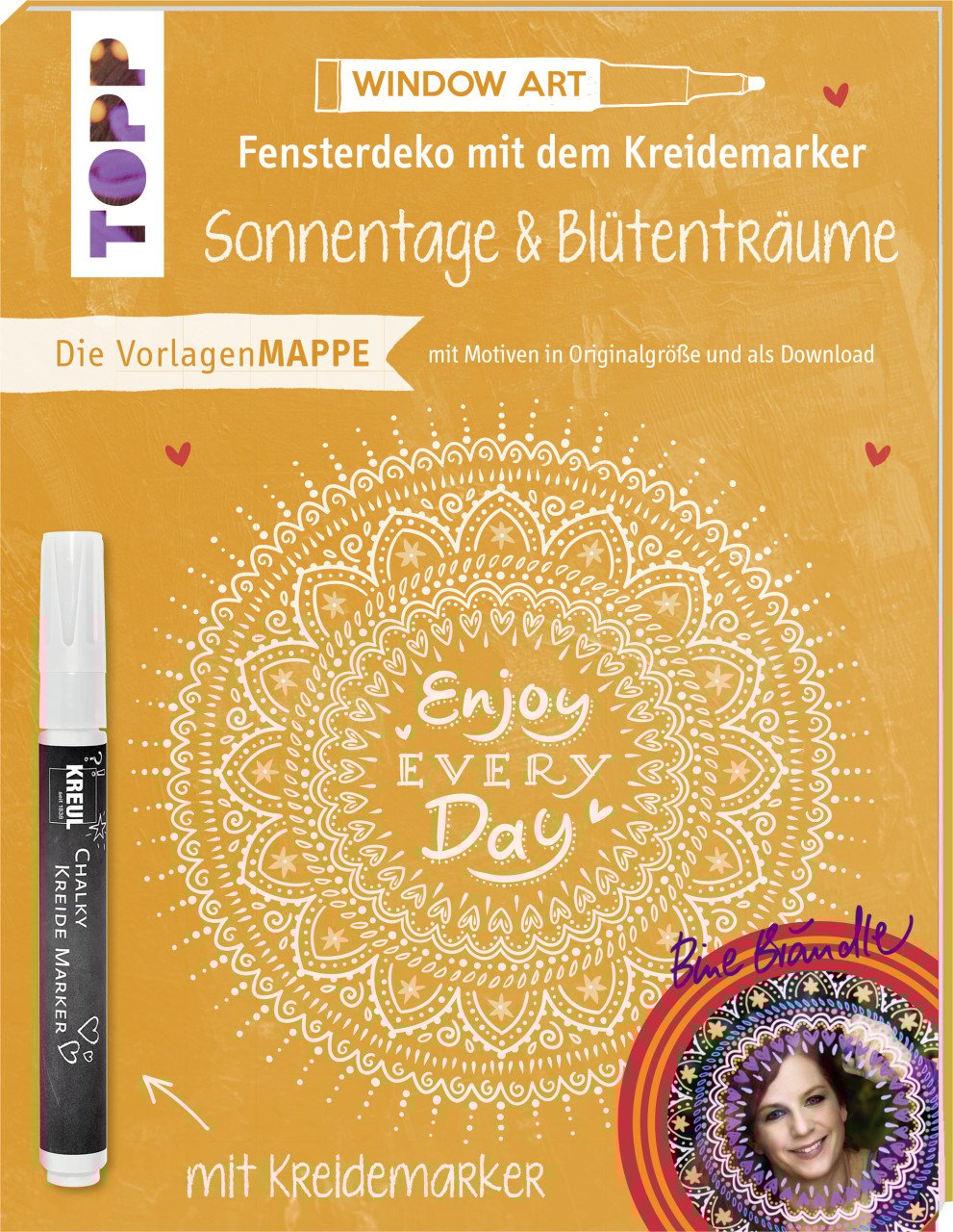 Vorlagenmappe Fensterdeko mit dem Kreidemarker - Sonnentage, Blütenträume Vorlagenmappe Fensterdeko mit dem Kreidemarker - Sonnentage, Blütenträume von Topp