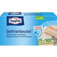 20 Toppits Gefrierbeutel 6,0 l 20 Toppits Gefrierbeutel 6,0 l von Toppits