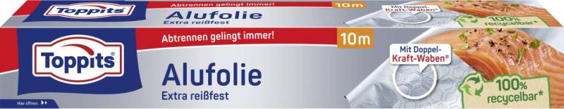 Toppits Alufolie Kraft 10 m, 29,5 cm Breit von Toppits