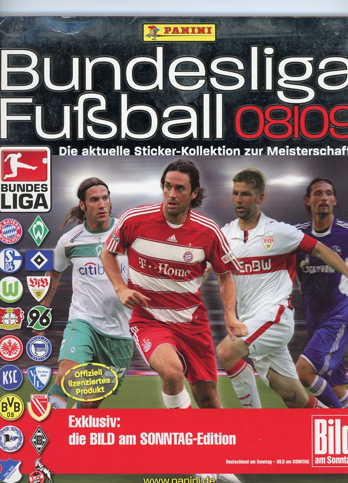 Topps Bücher-Adventskalender Topps Bundesliga 08/09 GEBRAUCHT - Sammelsticker - Album Topps Bücher-Adventskalender Topps Bundesliga 08/09 GEBRAUCHT - Sammelsticker - Album von Topps
