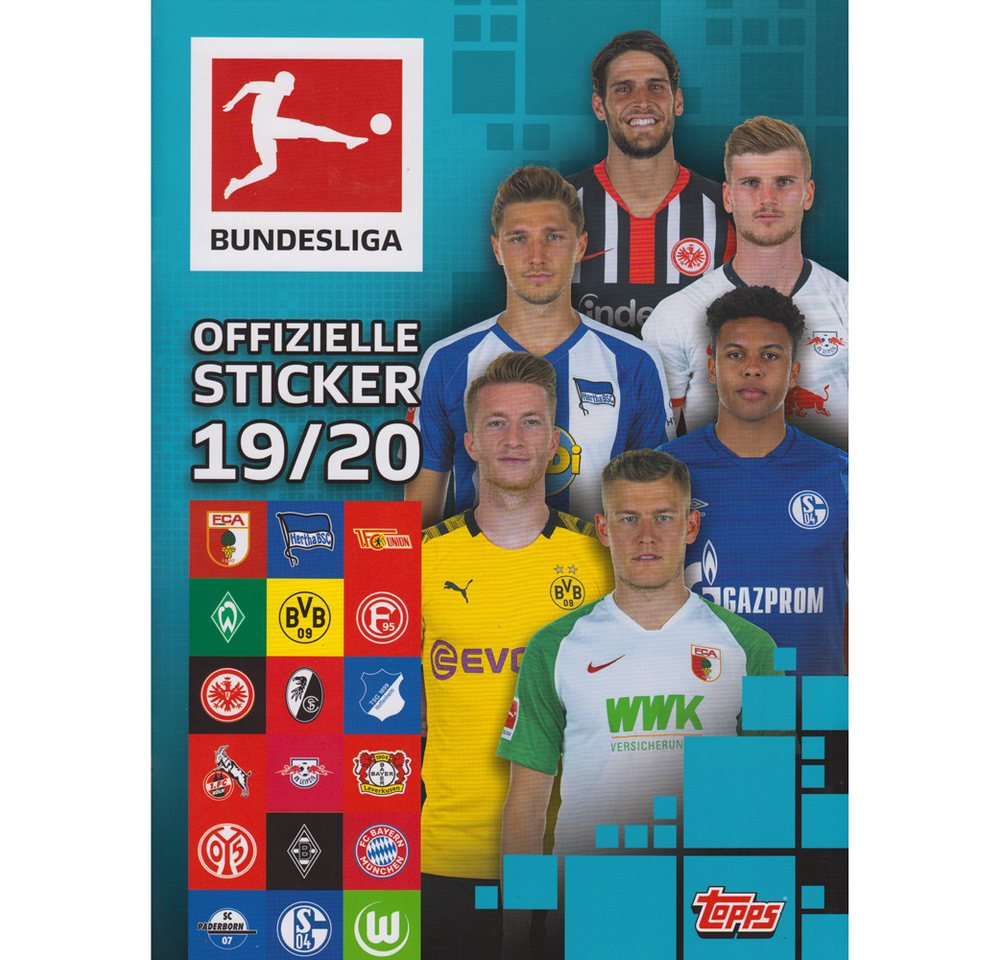 Topps Bücher-Adventskalender Topps Bundesliga Sammelsticker 2019/20 - 1 Album Topps Bücher-Adventskalender Topps Bundesliga Sammelsticker 2019/20 - 1 Album von Topps