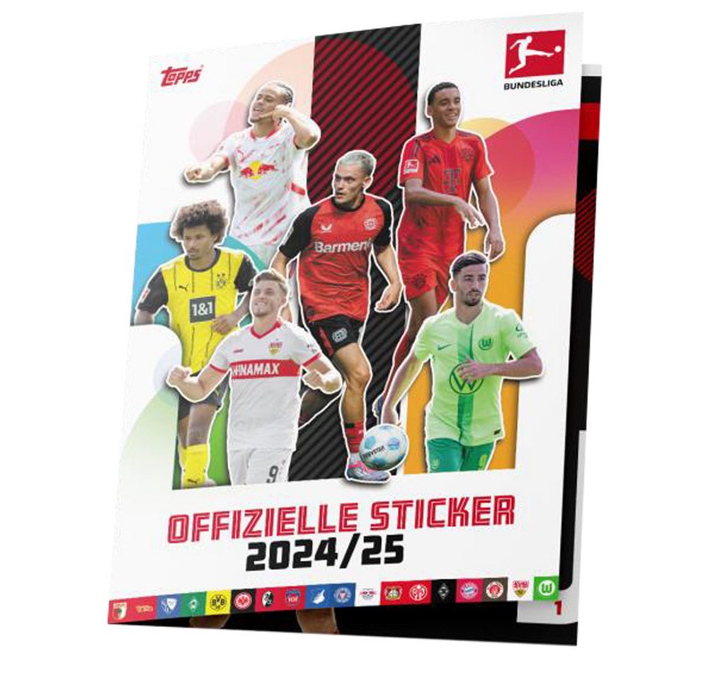 Topps Bücher-Adventskalender Topps Bundesliga Sammelsticker 2024/2025 - 1 Album Topps Bücher-Adventskalender Topps Bundesliga Sammelsticker 2024/2025 - 1 Album von Topps