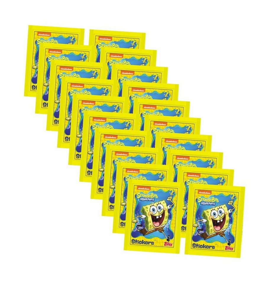 Topps Sticker Spongebob Sticker (2020) - Sammelsticker & Sticker, (Set) von Topps