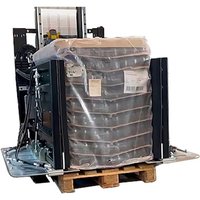Toppy Mobiler Palettenwechsler ohne Kippen, Drehen oder Wenden, Öffnung 522 1.213 mm, Tragkraft 1.000 kg Toppy Mobiler Palettenwechsler ohne Kippen, Drehen oder Wenden, Öffnung 522 1.213 mm, Tragkraft 1.000 kg von Toppy