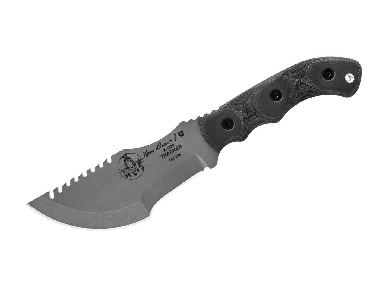 Outdoor Messer Tom Brown Tracker 3 Survival Tool S?ge-RÙcken von Tops Knives