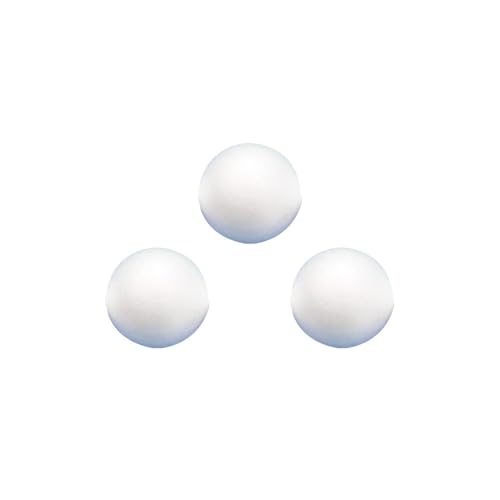 Topsevie 100 Stück Styroporkugeln Hochzeitszubehör Runde Kugeln 1cm, Weiß Topsevie 100 Stück Styroporkugeln Hochzeitszubehör Runde Kugeln 1cm, Weiß von Topsevie