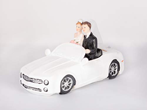 Udo Schmidt wunderschöne Spardose,Sparschwein,Hochzeitskasse Cabrio zur Hochzeit,Hochzeitspaar im Auto von Udo Schmidt