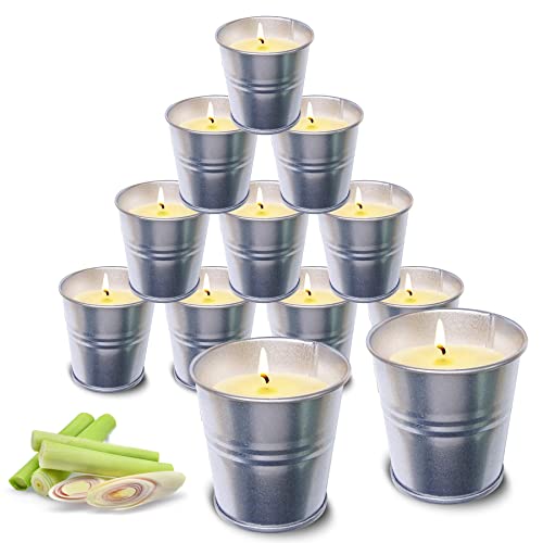 Topsics Citronella Kerze Outdoor, 8 Stück Zitronella Kerzen, Natürliche Sojawachs Zitronengras Duft Kerzen, Zitronella Candles für Garten,Terrasse, Picknick,Camping, Brenndauer 80-96 Std (12 Pcs) Topsics Citronella Kerze Outdoor, 8 Stück Zitronella Kerzen, Natürliche Sojawachs Zitronengras Duft Kerzen, Zitronella Candles für Garten,Terrasse, Picknick,Camping, Brenndauer 80-96 Std (12 Pcs) von Topsics