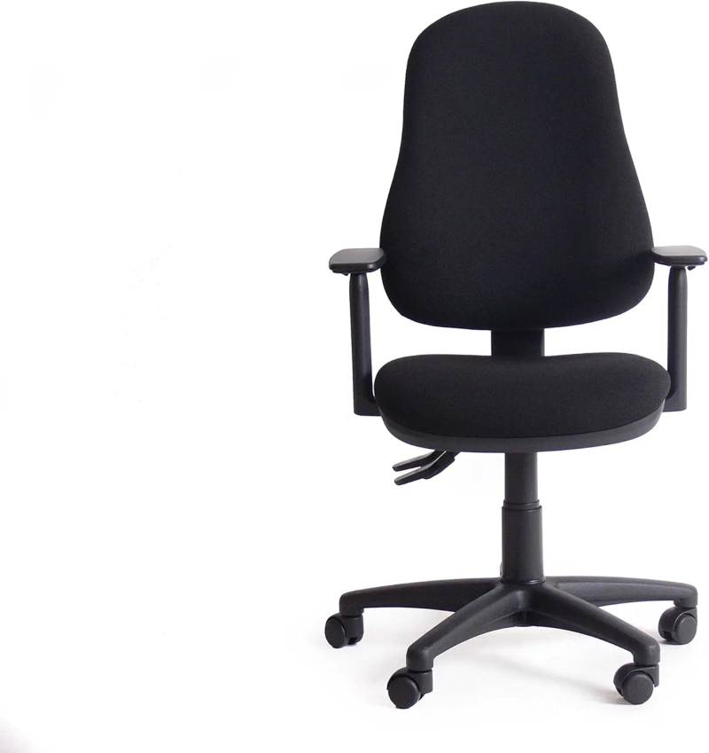 B-Ware Topsit T60 Bürodrehsessel Formrücken High Black Bürodrehstuhl Drehstuhl Schwarz B-Ware Topsit T60 Bürodrehsessel Formrücken High Black Bürodrehstuhl Drehstuhl Schwarz von Topsit