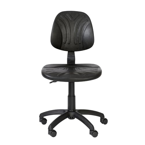 Topsit Arbeitsdrehstuhl aus PU Integralschaum, ergonomisch und verstellbar für die Arbeit IND105 von Topsit