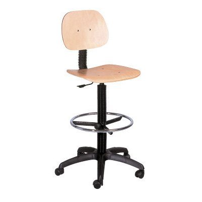 Topsit Arbeitsstuhl, Natur, Extra hoch von Topsit