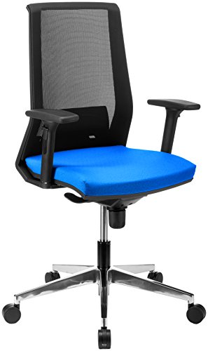 Topsit Bürostuhl, Metall, Blau von Topsit