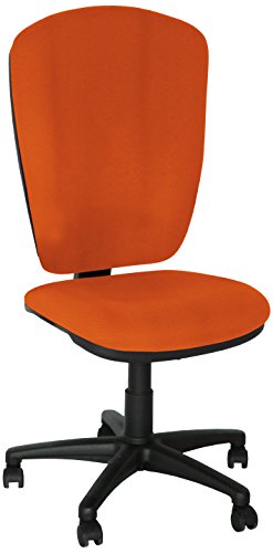 Topsit Bürostuhl, Plastik, Orange von Topsit