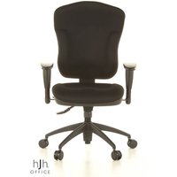 Gebraucht] Topstar Bürodrehstuhl Drehstuhl Stuhl Schwarz Armlehnen Rückenlehne B-Ware von Topstar