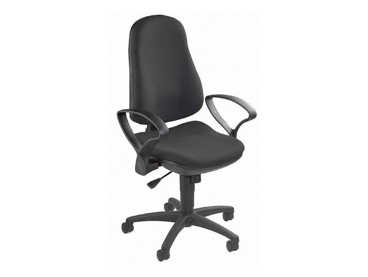 TOPSTAR Drehstuhl Bürodrehstuhl Support SY 8550SG20 max120kg schwarz, schwarz von Topstar