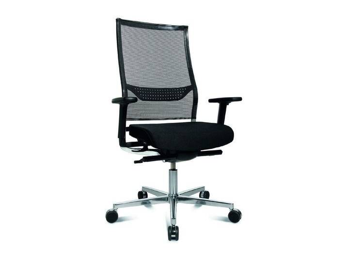 TOPSTAR Drehstuhl Drehstuhl NEW ALUART BG19TWW500 schwarz, schwarz von Topstar